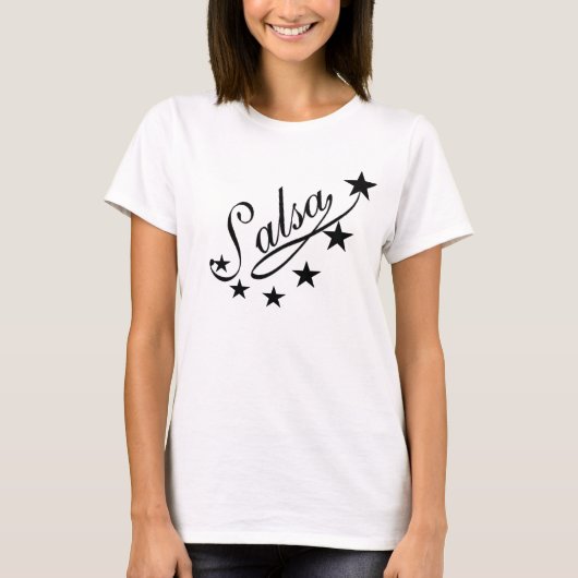 Tee-shirt Salsa Star Tシャツ (正面)