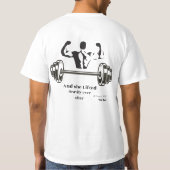 TEE shirt Tシャツ (裏面)