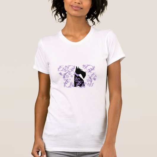 tee shirt violet tシャツ (正面)