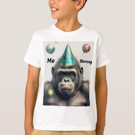 Tee Shirt with Gorilla for Boys Tシャツ