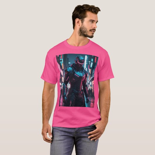 Tee-shirts robot samouraï  tシャツ (正面フル)