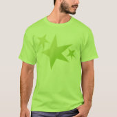 Tee shirts with 3 stars tシャツ (正面)