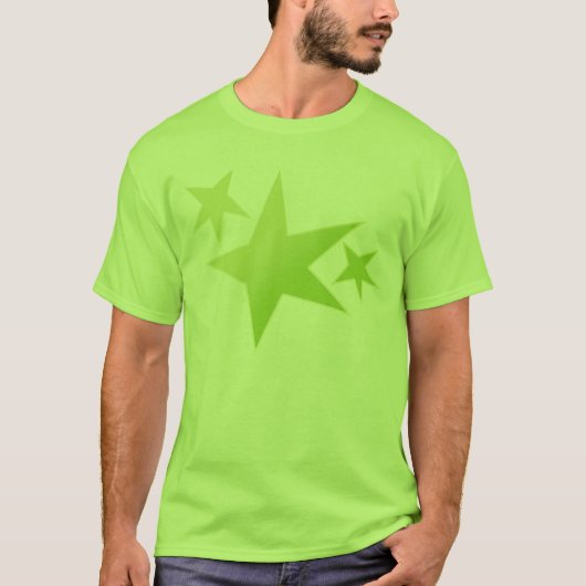 Tee shirts with 3 stars tシャツ (正面)