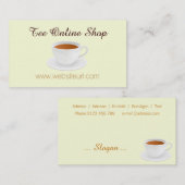 Tee Shop 名刺 (正面/裏面)