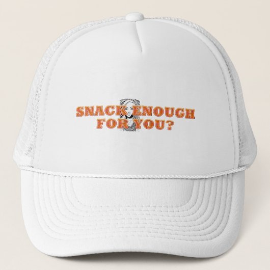 TEE Snack Enough Ladies Tシャツ キャップ (正面)
