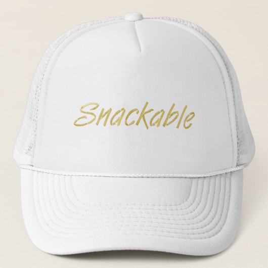 TEE Snackable Ladies T-Shirts キャップ (正面)
