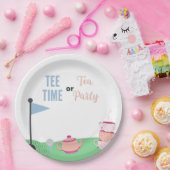 Tee TimeまたはTeaパーティー性別が紙プレートを明らかにする ペーパープレート (パーティー)