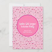 Tee Time Celebration – League Party Invite 招待状 (正面)