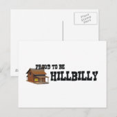 TEE to 誇りを持った be Hillbilly ポストカード (正面/裏面)