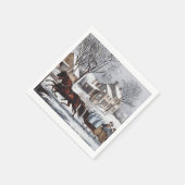 TEE Winter Ride スタンダードカクテルナプキン (角)