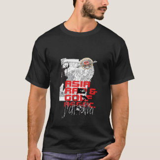 TEEASIAGLFNEWPOLD レトロ Tシャツ
