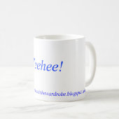 Teehee! 、http://kellysthelyingthebitchthewardro..。 コーヒーマグカップ (正面右)