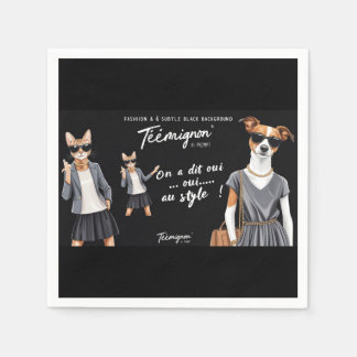 TEEMIGINON スタンダードカクテルナプキン