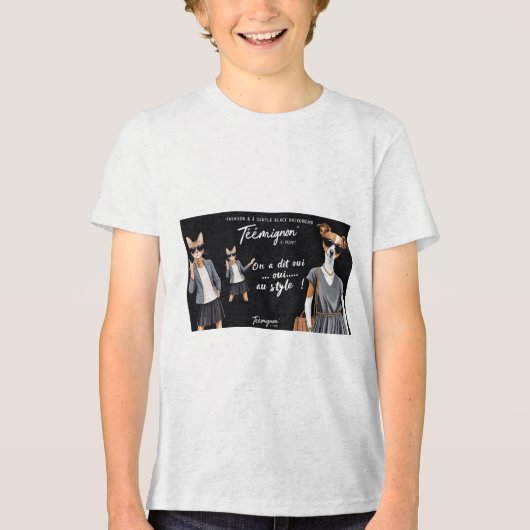 TEEMIGNON トライブレンドＴシャツ (正面)