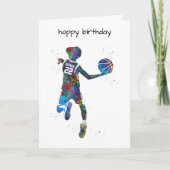 Teen Basketball Player カード (正面)