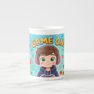 Teen Gamer Coffee Mug – Video Game Player Gift ボーンチャイナマグカップ