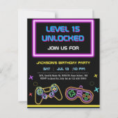 Teen Gaming Gamer Boy Video Game Player (正面)