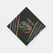 Teen Gaming Gamer Video Game Player Birthday スタンダードランチョンナプキン (角)