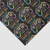 Teen Gaming Gamer Video Game Player Birthday 薄葉紙 (詳細)