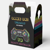 Teen Gaming Gamer Video Game Player Retro Birthday フェイバーボックス (オープン)