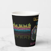 Teen Gaming Gamer Video Game Player Retro Birthday 紙コップ (正面)