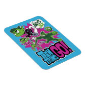 Teen Titans Go! | Beast Boy Shapeshifts マグネット (右側)