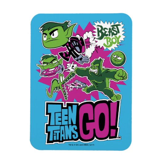 Teen Titans Go! | Beast Boy Shapeshifts マグネット (縦)