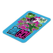 Teen Titans Go! | Beast Boy Shapeshifts マグネット (左側)