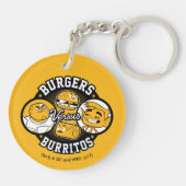 Teen Titans Go! | Burgers Versus Burritos キーホルダー (裏面)