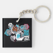 Teen Titans Go! | Cyborg's Arsenal Graphic キーホルダー (裏面)