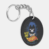 Teen Titans Go! | Raven "Learned A Lesson" キーホルダー (正面左)