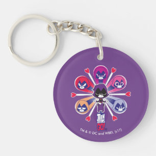 Teen Titans Go!   Raven's Emoticlones キーホルダー