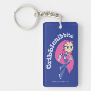 Teen Titans Go!   Starfire "Cribblenibbits!" キーホルダー