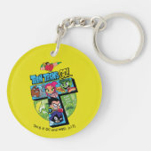 Teen Titans Go! | Titans Tower Collage キーホルダー (裏面)