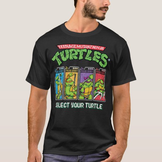 Teenage Mutant Ninja Turtles - Select Your Turtle Tシャツ (正面)