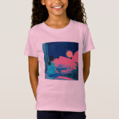 teenager sitting on the window lofi style tシャツ (正面)