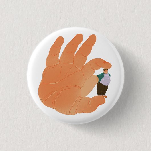 teeny leo! 缶バッジ (正面)