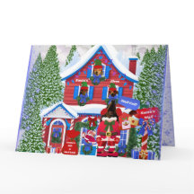 Teeny Weenie Santa Elves Cards