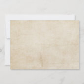 Teepeスランバーパーティーの招待 招待状 (裏面)