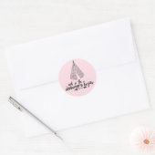Teepee Adventure Beginds Favor Sticker ラウンドシール (封筒)