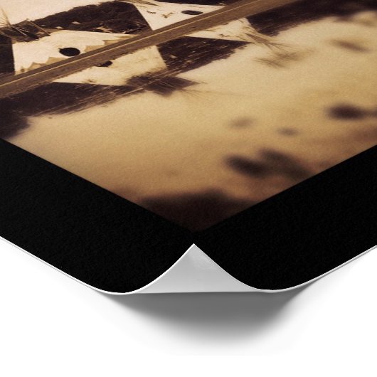 Teepees on the Lake ポスター (角)