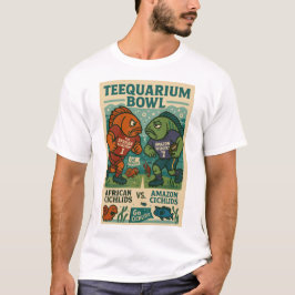 Teequarium Bowl – アフリカ対アマゾンチケット Tシャツ