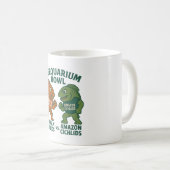 Teequarium Bowl Mug – アフリカ対アマゾンシクリッド コーヒーマグカップ (正面右)