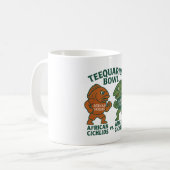 Teequarium Bowl Mug – アフリカ対アマゾンシクリッド コーヒーマグカップ (正面左)