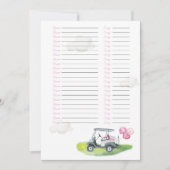 Teesカードアドオンの数 招待状 (正面)