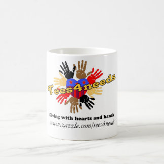 Tees4needsのロゴ コーヒーマグカップ