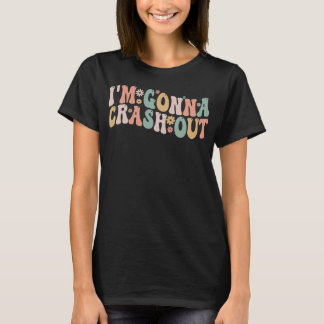 Tees Groovyミームをクラッシュおもしろいする Tシャツ