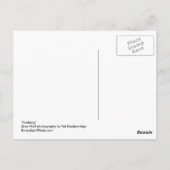 「Teething」ポストカード ポストカード (裏面)