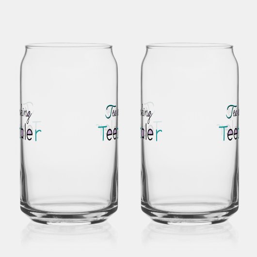 Teetotaler Glass ガラス缶 (右)