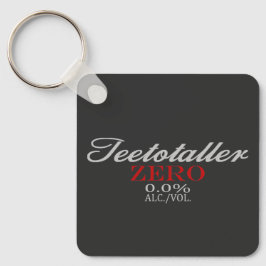 Teetotaller Alcohol Free! キーホルダー